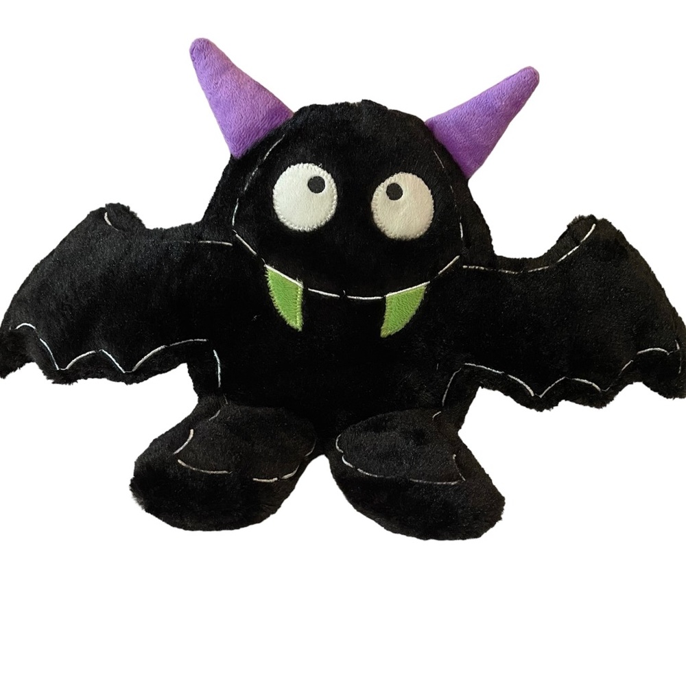 KellyToy Plush Black Vampire Bat, Stuffed Animal, Stuffie